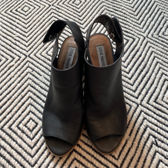 Steve Madden leather shoes size 8 - Picture 1 of 4
